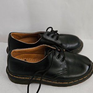 Doc Martens 1461 Black Smooth Leather Oxford Shoe Size US 4 Men 5 Women